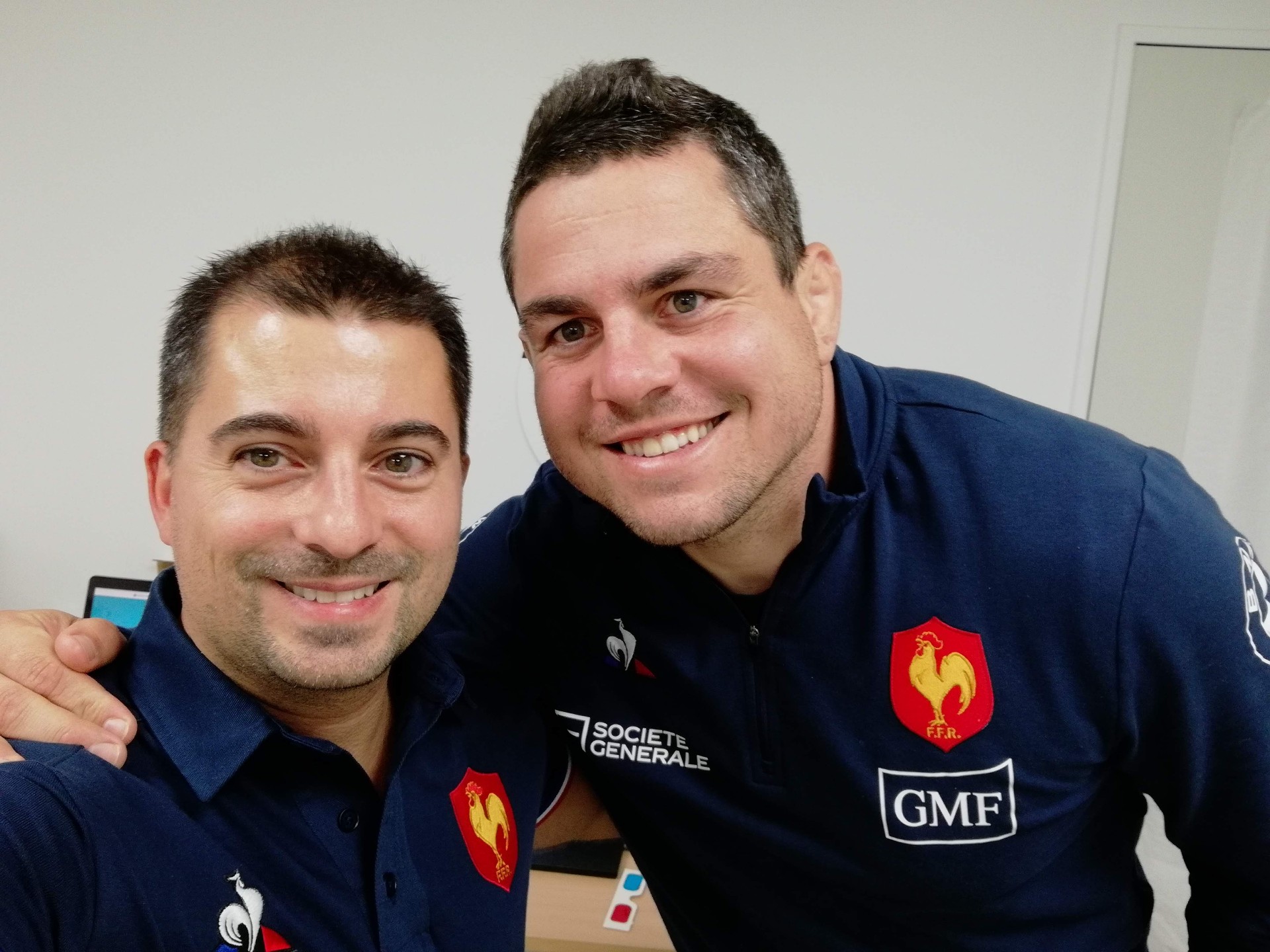 Avec Guilhem Guirado