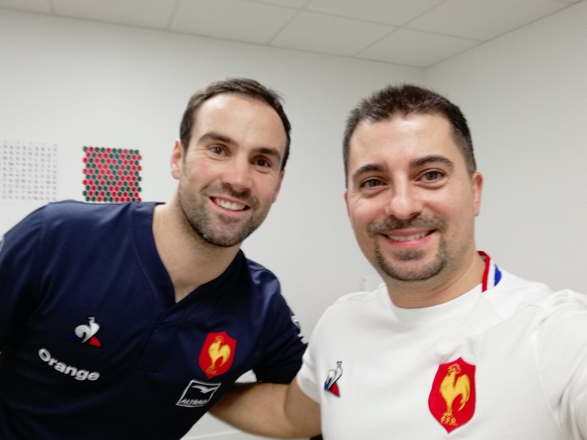 Avec Morgan Parra